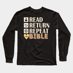 Bible lover Design Long Sleeve T-Shirt